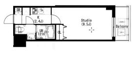 エスティメゾン中野富士見町 1110 間取り図