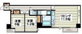 ムルーエ築地 903 間取り図