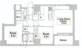 ウィルローズ小伝馬町 9階 間取り図