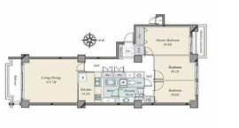 広尾ガーデンヒルズ 7階 間取り図