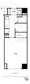 ルーブル東麻布 302 間取り図