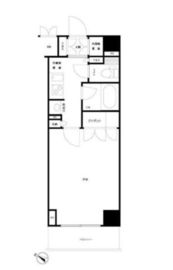 ルーブル東麻布 702 間取り図