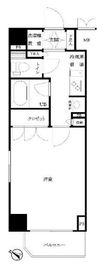 ルーブル東麻布 403 間取り図