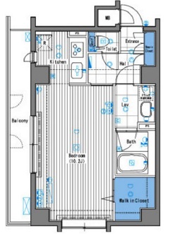 グランド・ガーラ三田 2階 間取り図