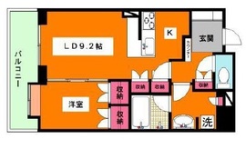 オーベル目黒 3階 間取り図