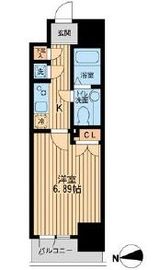 KDXレジデンス東新宿 1013 間取り図