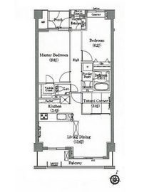 ソアラノーム碑文谷 407 間取り図