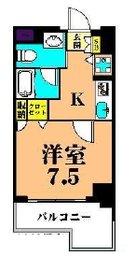 プライマル大井仙台坂 1008 間取り図