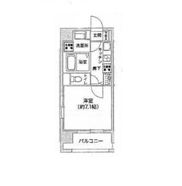 オーククレストビル 303 間取り図