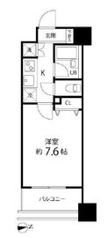 スペーシア秋葉原 607 間取り図