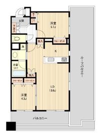 HF銀座レジデンスイースト 1106 間取り図