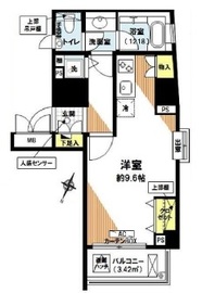 デュオスカーラ神楽坂タワー 1階 間取り図