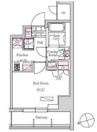 アーバネックス三田 305 間取り図