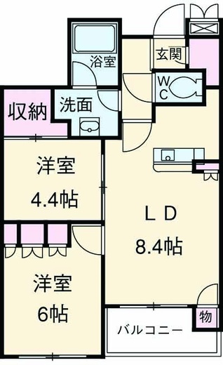 カスタリアタワー品川シーサイド 1410 間取り図