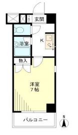 ポプラハウス 603 間取り図