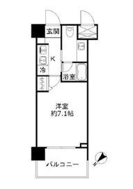 フォレシティ豊洲 403 間取り図