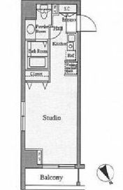 千駄ヶ谷デュープレックスリズ 306 間取り図