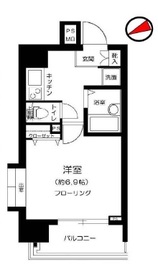 トーシンフェニックス南麻布 8階 間取り図