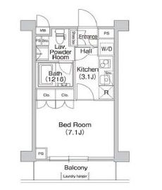 コンフォリア駒場 133 間取り図