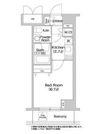 コンフォリア豊洲 415 間取り図