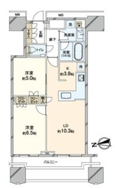 富久クロスコンフォートタワー(Tomihisa Cross)  29階 間取り図