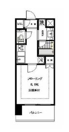 クロスエアタワー 5階 間取り図