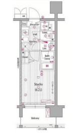 ガーラ・プレシャス渋谷 10階 間取り図