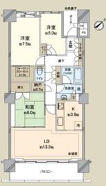 シティタワー品川 37階 間取り図