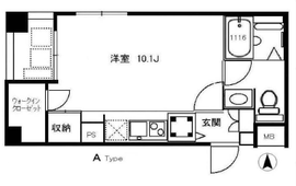 FLEG渋谷 404 間取り図