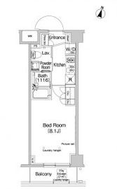 プラウドフラット学芸大学2 204 間取り図