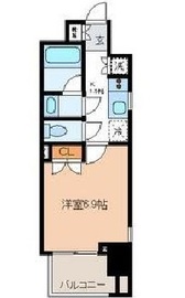 レフィール銀座フロント 7階 間取り図