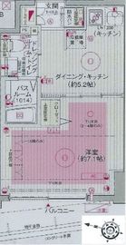 エステムプラザ飯田橋タワーレジデンス 204 間取り図