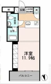 カスタリア目黒長者丸 216 間取り図