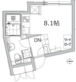 アレーロ江戸川橋 102 間取り図
