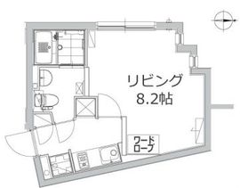 アレーロ江戸川橋 201 間取り図