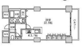 品川シーサイドビュータワー2 2306 間取り図