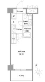 フィオレンテ田園調布 402 間取り図