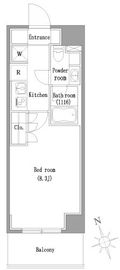 フィオレンテ田園調布 102 間取り図