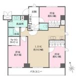 フィオレンテ田園調布 202 間取り図
