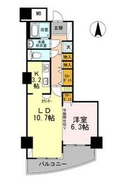 品川シーサイドビュータワー2 704 間取り図