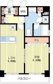 プレミアステージ笹塚 1002 間取り図