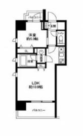 南麻布パークハイツ 901 間取り図