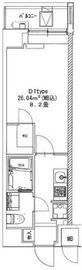 メイクスデザイン門前仲町3 502 間取り図