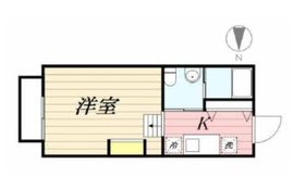 ラピス四谷三丁目 101 間取り図