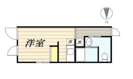ラピス四谷三丁目 201 間取り図