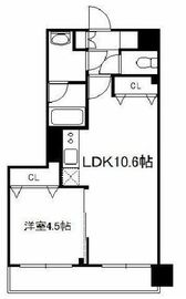 南麻布パークハイツ 303 間取り図