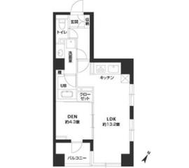 グランスイート明石町 1007 間取り図