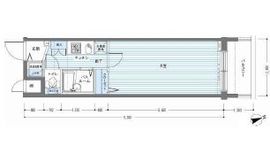 レジディア銀座東 407 間取り図