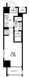 アイル芝浦東京ベイ 3階 間取り図