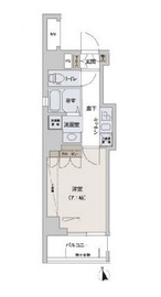 アスコットパーク秋葉原 202 間取り図